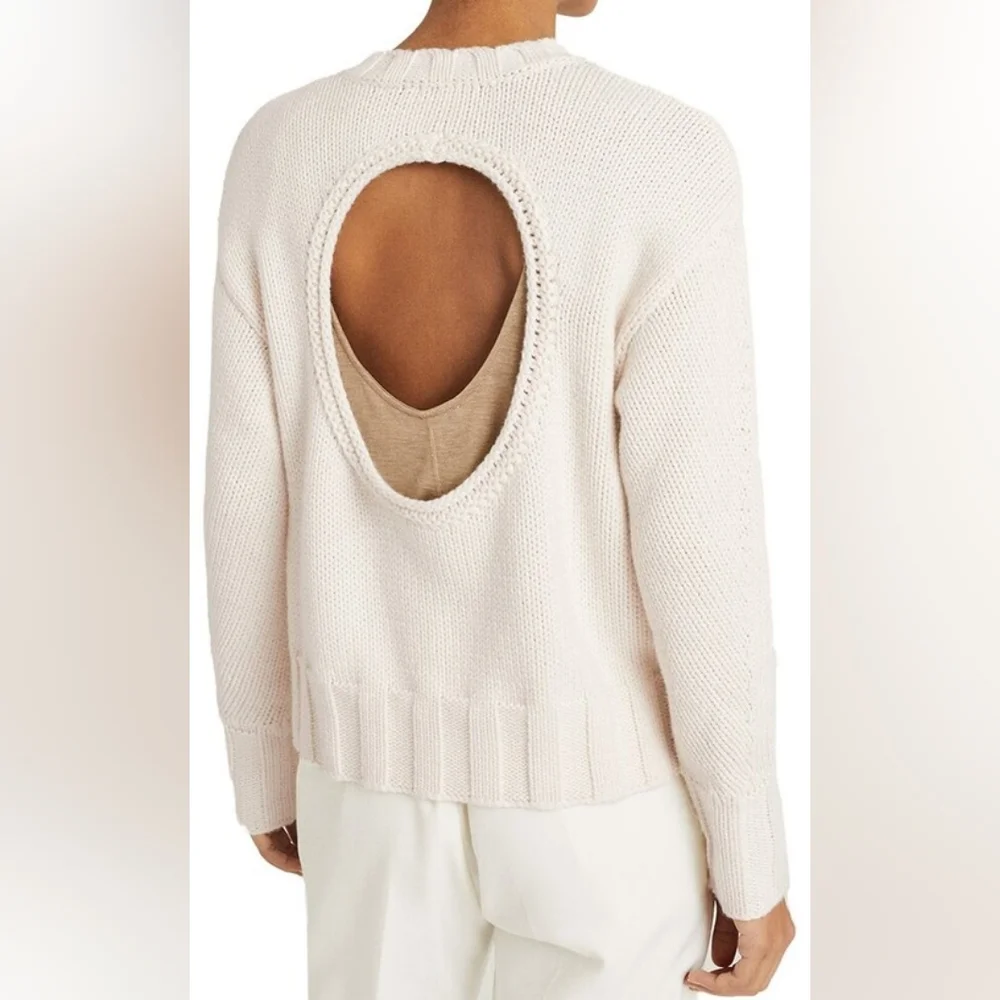 NWT REISS | Cady Open Back Sweater - Picture 4 of 10